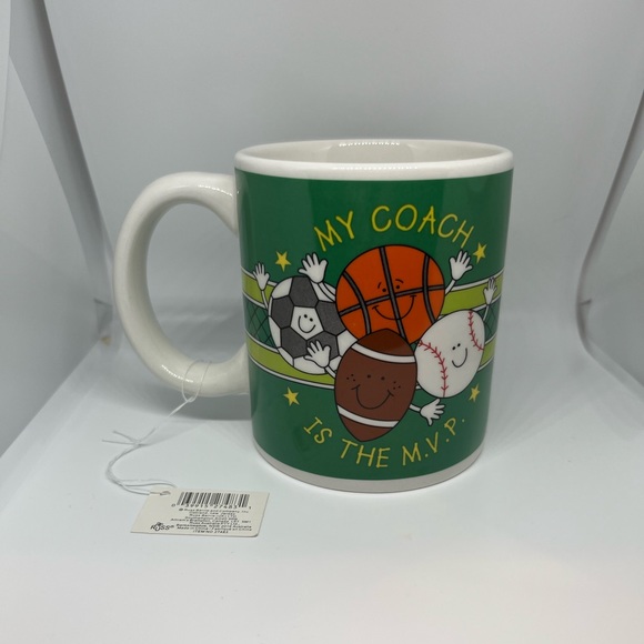 RUSS make someone happy My Coach Is The M.V.P Mug NWT - Picture 1 of 8